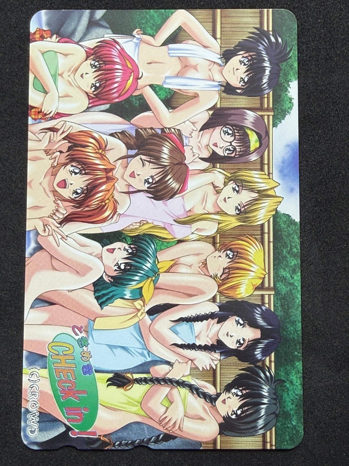 Tokimeki Check in! CROWD Unused Japanese Telephone Card (Teleca) - Thrift GoblinTelephone Card