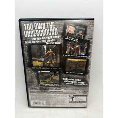 Tony Hawk’s Underground Greatest Hits PlayStation 2 PS2 Tested Complete Disc Set - thriftgoblin