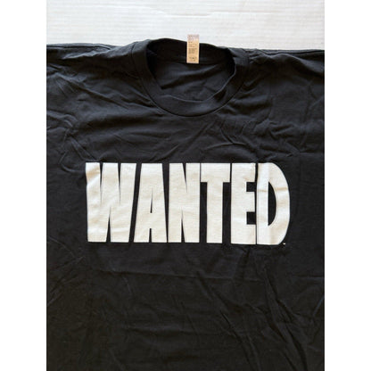 Top Cow Gear WANTED T-Shirt XL Black American Apparel Rare Promo Comic Tee Guns - thriftgoblin
