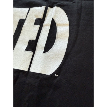 Top Cow Gear WANTED T-Shirt XL Black American Apparel Rare Promo Comic Tee Guns - thriftgoblin