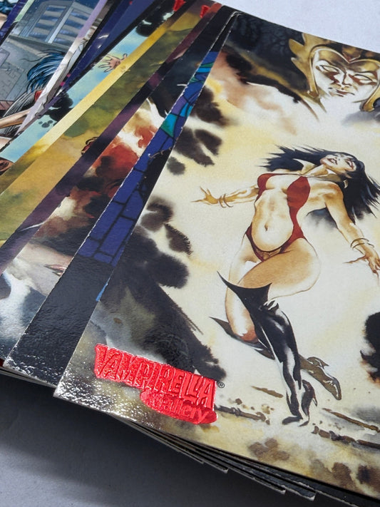 Topps Vampirella Gallery New Visions Trading Card Set Lot 1995 - Thrift GoblinTrading Card