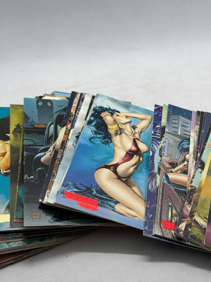 Topps Vampirella Gallery New Visions Trading Card Set Lot 1995