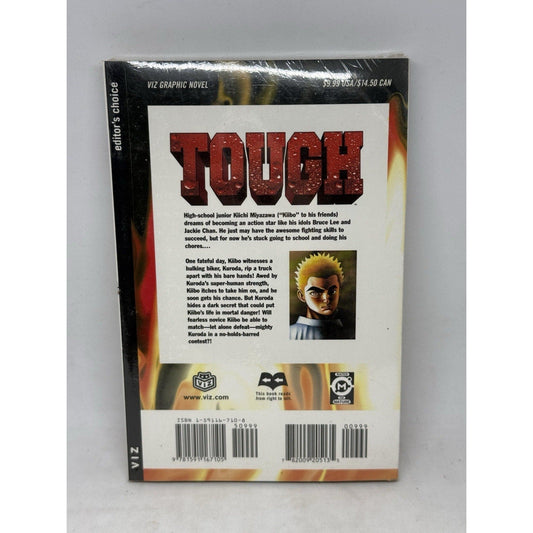 Tough Vol 1 Manga Tetsuya Saruwatari VIZ Editors Choice Sealed Mature 2004 OOP - thriftgoblin