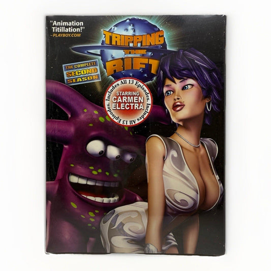 Tripping the Rift Season 2 DVD Unrated Disc Set Anchor Bay Carmen Electra Adult - thriftgoblin