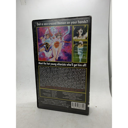 Twin Dolls Legend Heavenly Beasts VHS 1994 SoftCel Anime English Sub Rare Red - thriftgoblin
