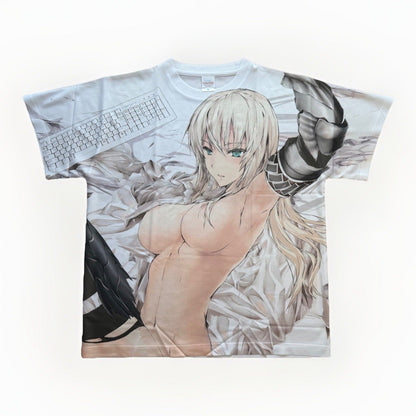 Udonya Kizuki Aruchu Kushana X Full Color T-Shirt Size M United Athle Anime - thriftgoblin