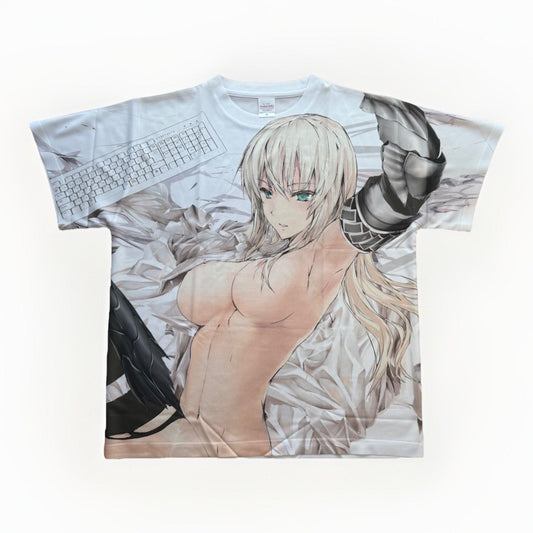 Udonya Kizuki Aruchu Kushana X Full Color T-Shirt Size M United Athle Anime - thriftgoblin