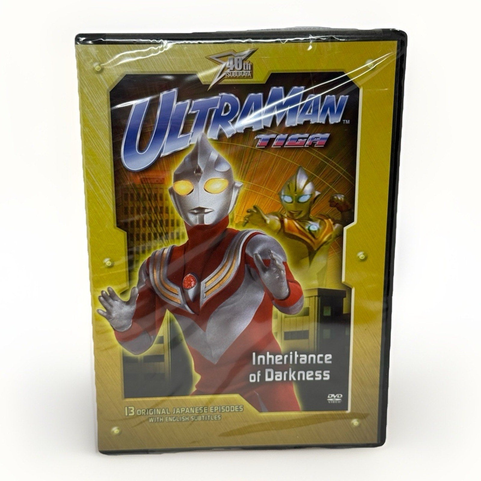 Ultraman Tiga Vol 4 Inheritance of Darkness DVD Sealed 2-Disc 4Kids FUNimation - thriftgoblin