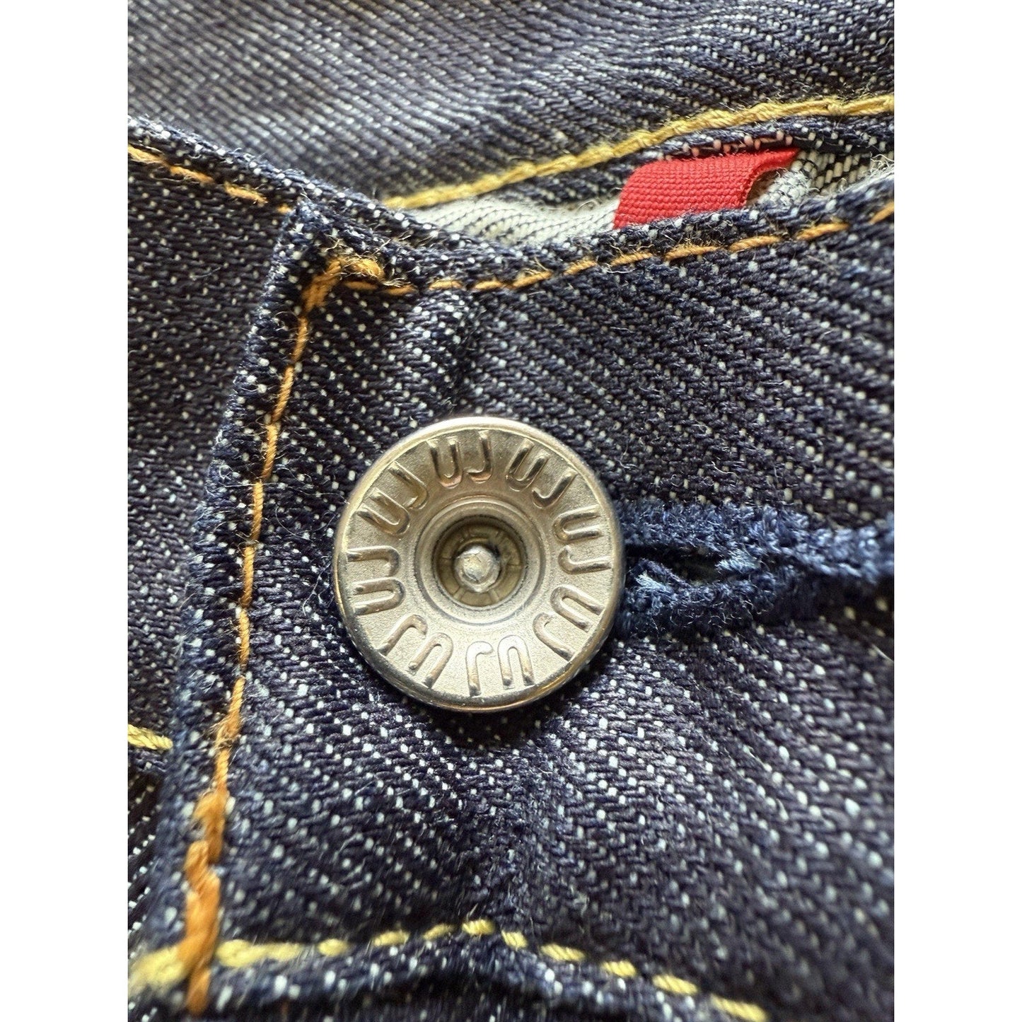 UNIQLO U Men’s Selvedge Denim Jeans 30x30 Raw Indigo Slim Straight Fit S001 - thriftgoblin