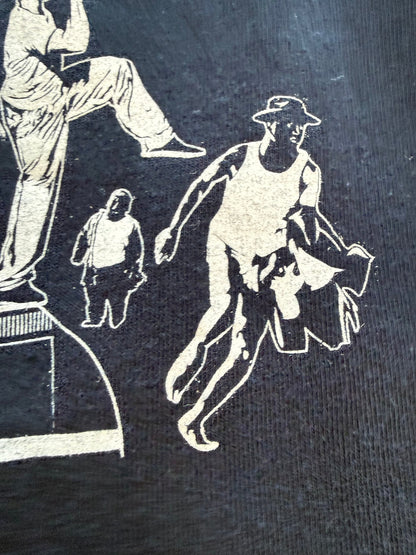 Upper Playground Friday 1995 Movie Promo Tee Ice Cube Chris Tucker Rare M - thriftgoblinTee