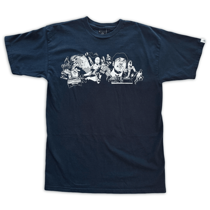 Upper Playground Friday 1995 Movie Promo Tee Ice Cube Chris Tucker Rare M - thriftgoblinTee