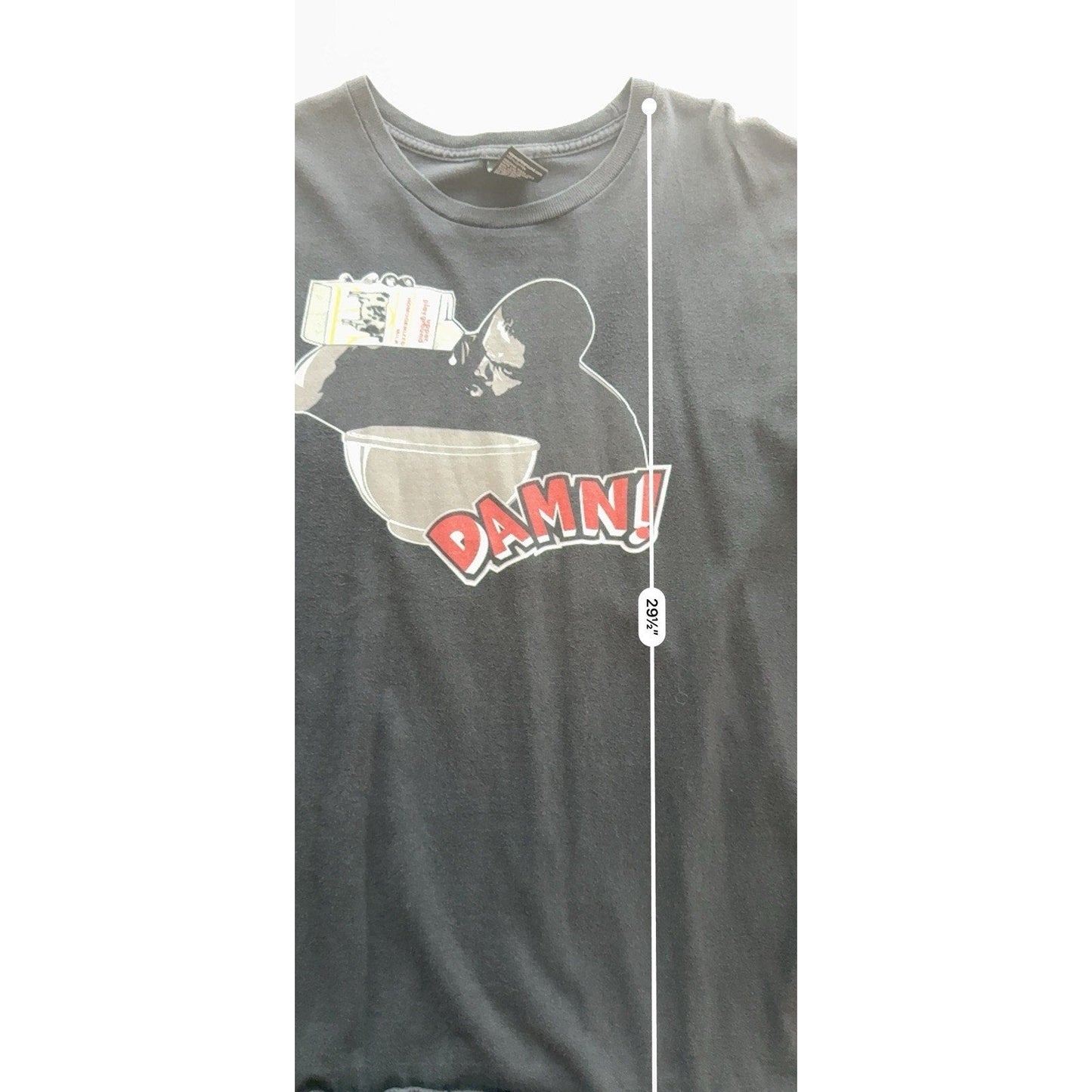 Upper Playground Friday Movie “DAMN!” Cereal Scene T-Shirt Men’s XL Ice Cube - thriftgoblin