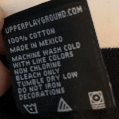 Upper Playground Graffiti Crewneck T Shirt - thriftgoblin