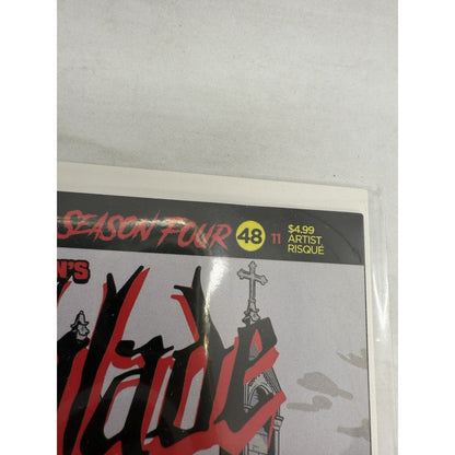 Vampblade Season 4 48 Artist Risqué Variant Cover Danger Zone Mature 2019 Lewd - thriftgoblin