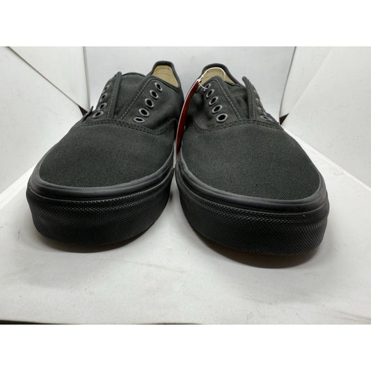 Vans Authentic Lo Pro Blackout Men’s 12 Skate Shoes All Black Canvas 721565 NEW - thriftgoblin