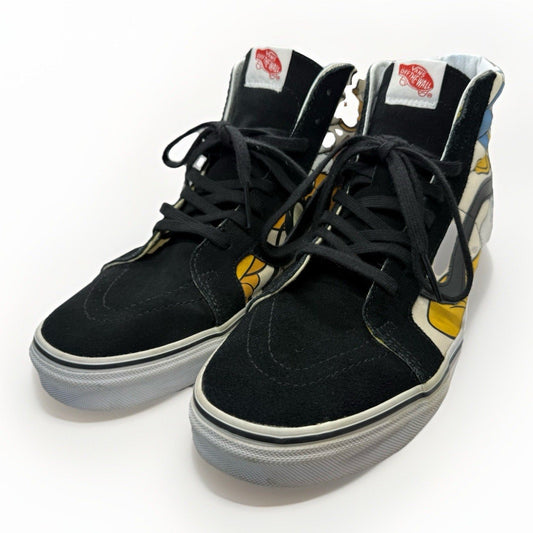Vans Disney SK8 - Hi Reissue Mickey & Friends Box 11.5 Mens Black High Top Shoes - thriftgoblin