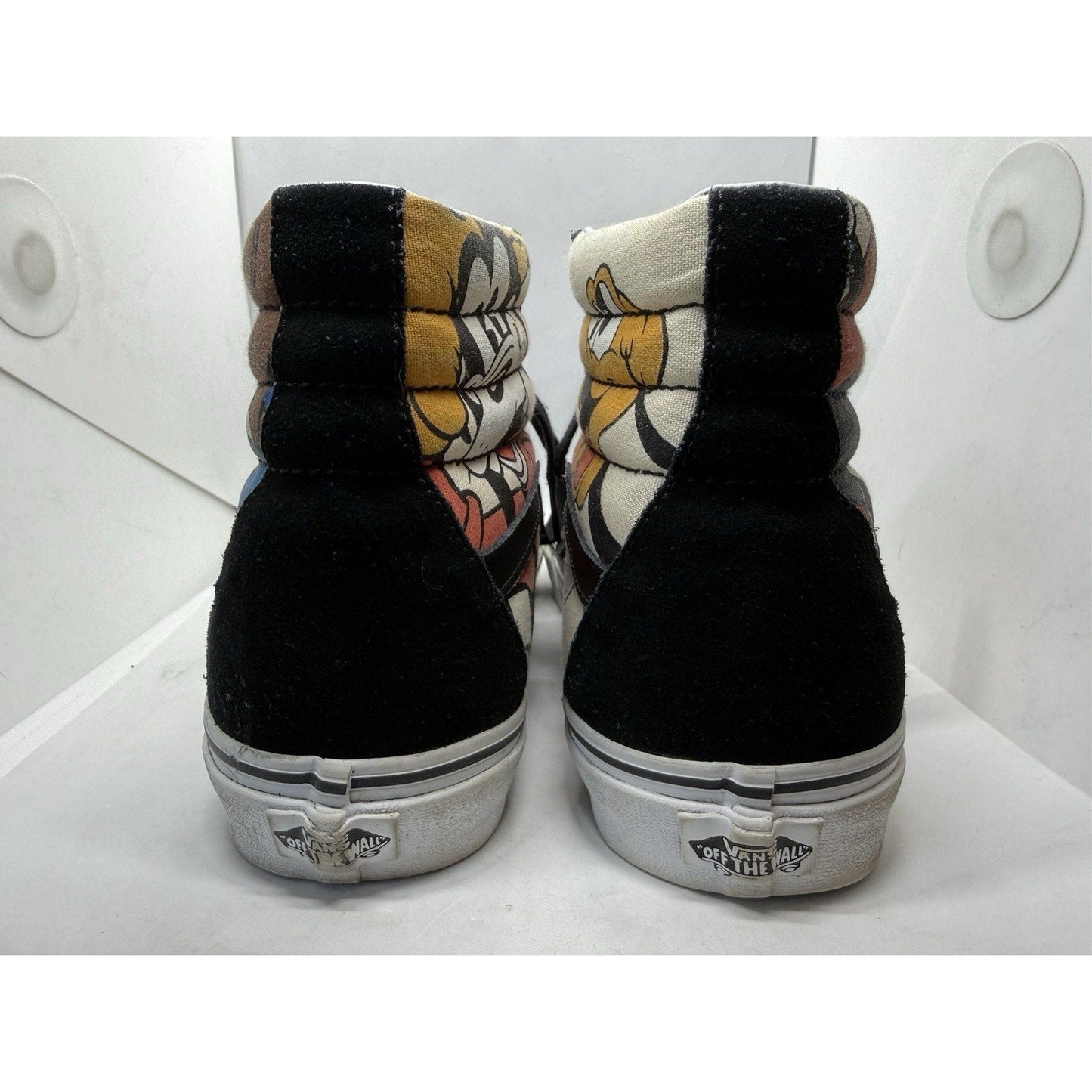 Vans Disney SK8 - Hi Reissue Mickey & Friends Box 11.5 Mens Black High Top Shoes - thriftgoblin