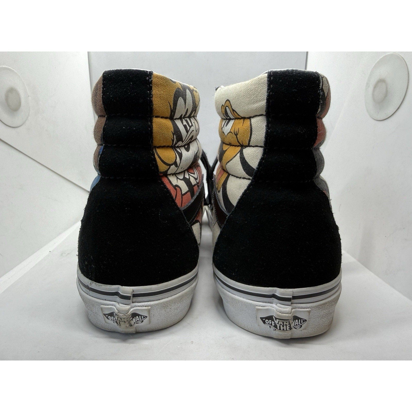 Vans Disney SK8 - Hi Reissue Mickey & Friends Box 11.5 Mens Black High Top Shoes - thriftgoblin
