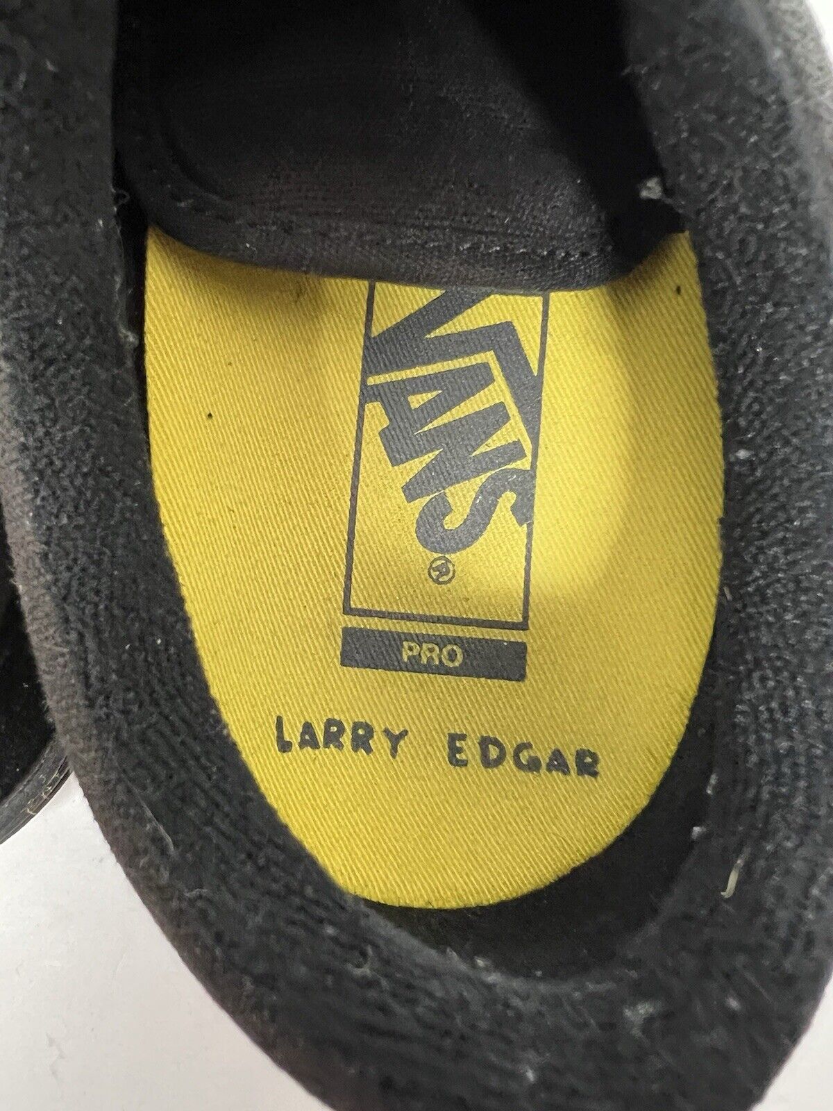 Vans Old Skool Pro BMX Larry Edgar Black & Yellow Shoes Lightning Bolts Mens 8 - thriftgoblin