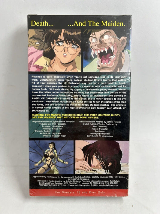 VHS| Angel of Darkness III | 1995 | SoftCel Pictures | English Subtitles | 18+ - thriftgoblin