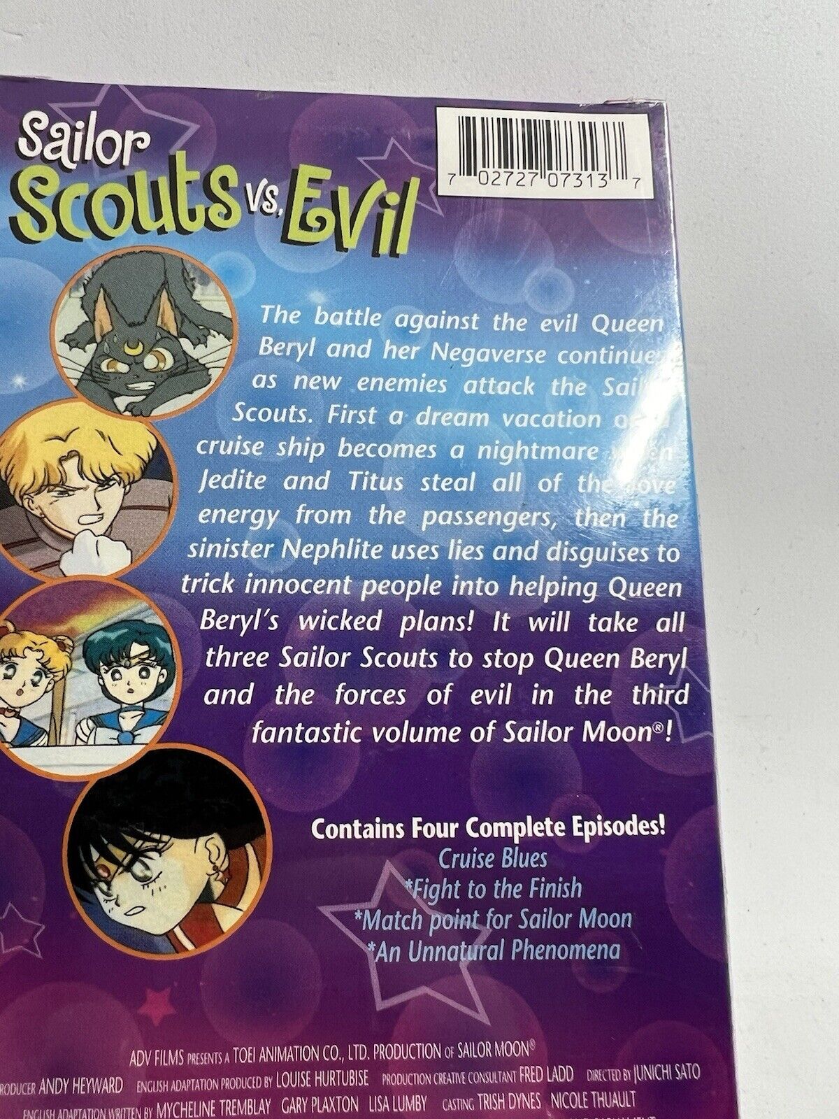 VHS| Sailor Moon: Sailor Mars Joins The Battle | ADV Films 2000 Anime 90’s - thriftgoblin
