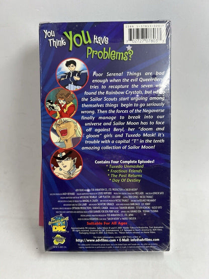 VHS| Sailor Moon Vol. 10: Trials and Troubles (2001) Limited Edition Poster! - thriftgoblin