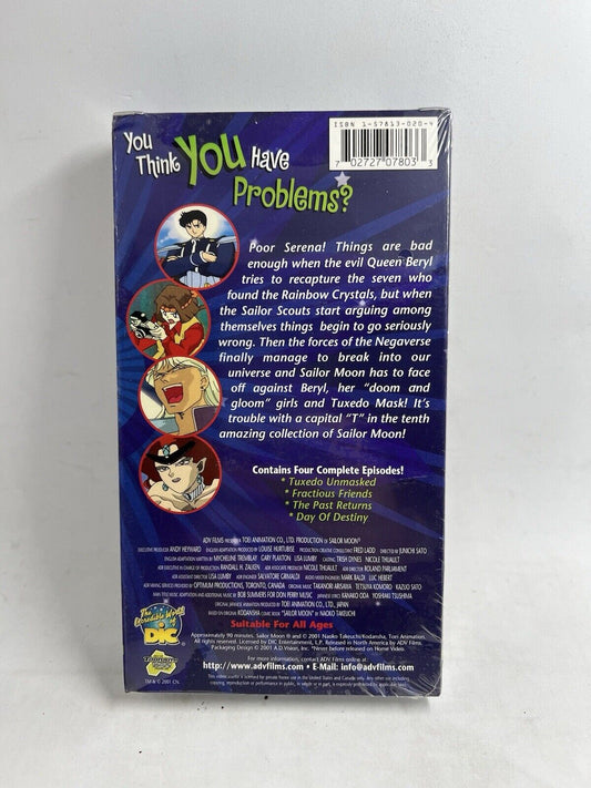 VHS| Sailor Moon Vol. 10: Trials and Troubles (2001) Limited Edition Poster! - thriftgoblin