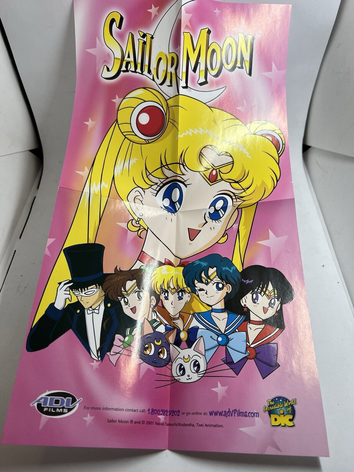 VHS| Sailor Moon Vol. 10: Trials and Troubles (2001) Limited Edition Poster! - thriftgoblin