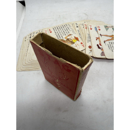 Vintage 1950 Stag Party Pack Risqué Pin - Up Playing Cards Box Lewd Adult Humor 50 - thriftgoblin