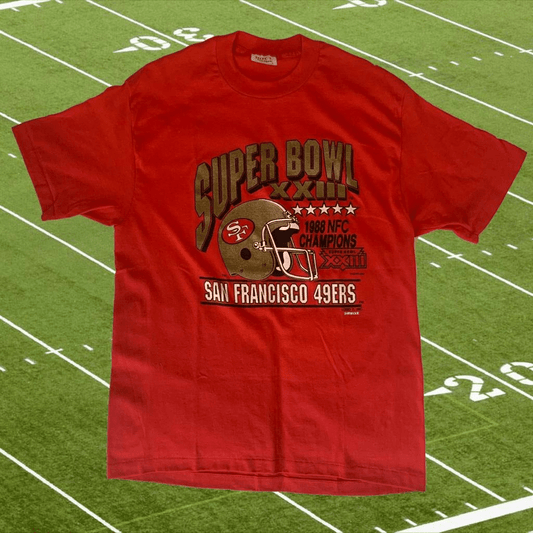 Vintage 1988 49ers Super Bowl - thriftgoblin