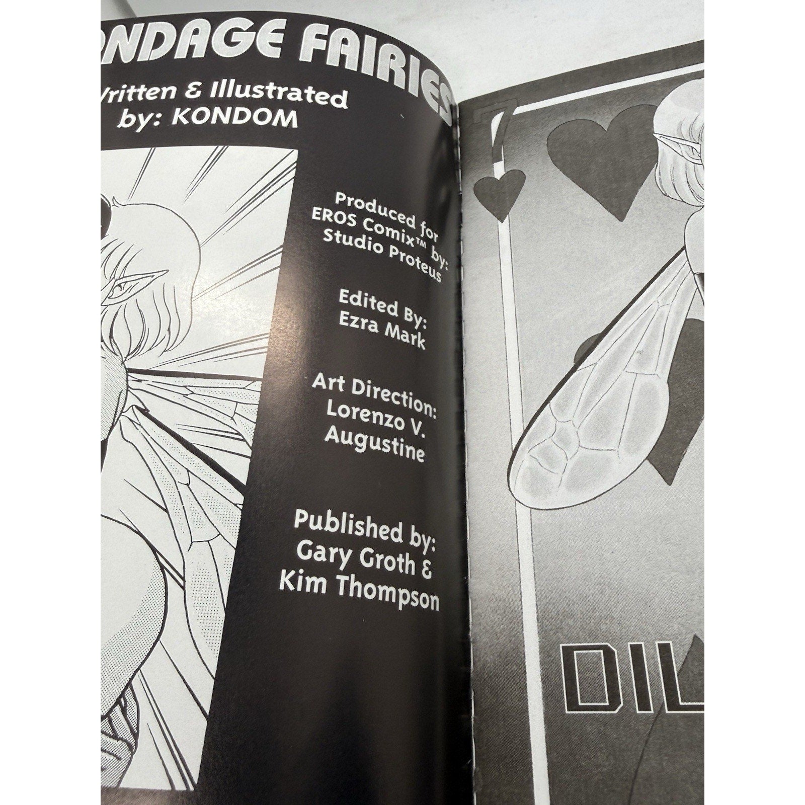 Vintage 1997 Eros Comix Studio Proteus Issue 11 | Rare Manga Comic Book USA - thriftgoblin