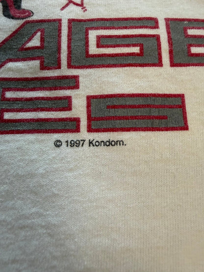 Vintage 1997 New Bondage Fairies Kondom Tee Fashion Victim EROS Comix Manga - thriftgoblinTee