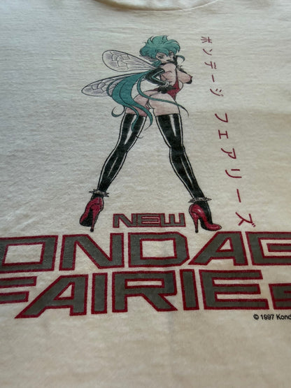 Vintage 1997 New Bondage Fairies Kondom Tee Fashion Victim EROS Comix Manga - thriftgoblinTee