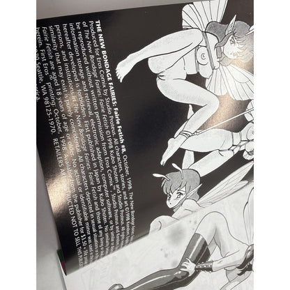 Vintage 1998 Bondage Fairies Comic Book 8 — Rare English Manga Issue - thriftgoblin