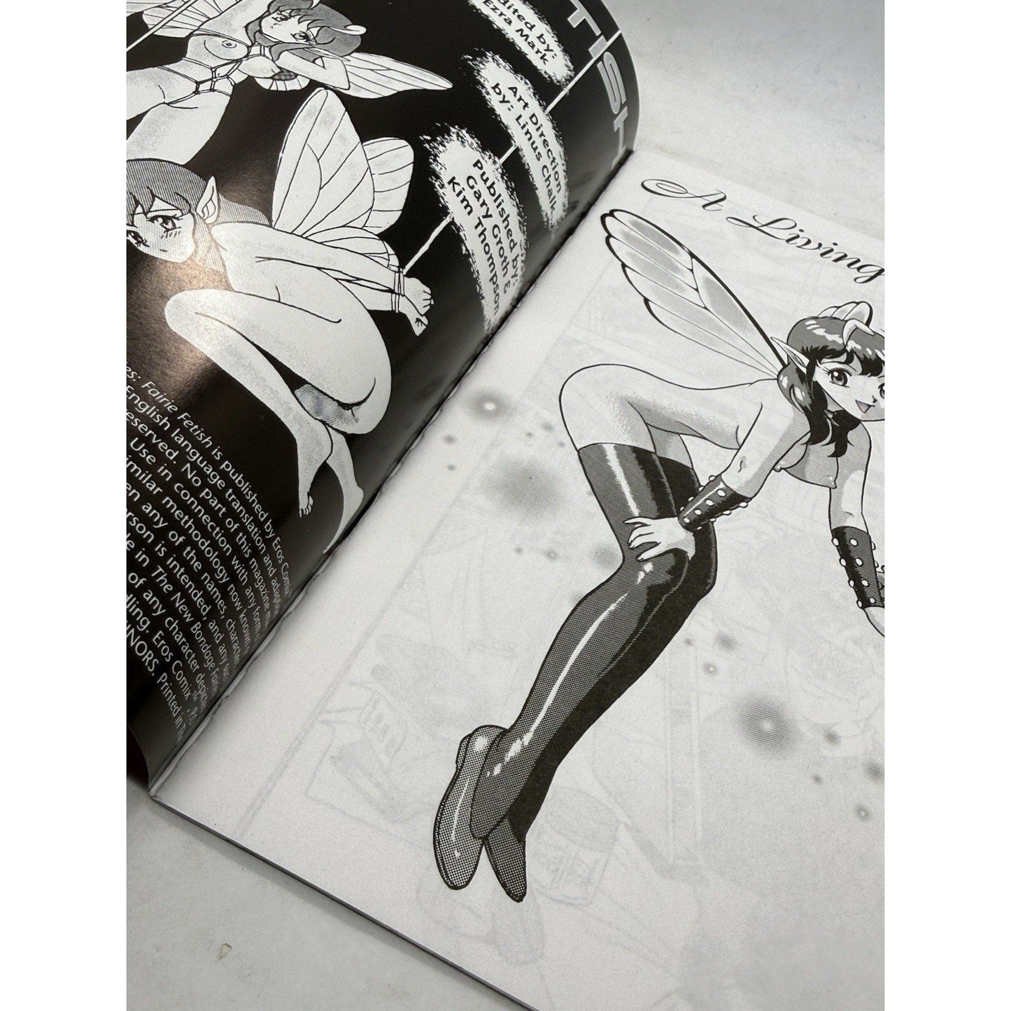 Vintage 1998 Bondage Fairies Comic Book 8 — Rare English Manga Issue - thriftgoblin