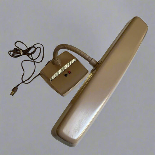 Vintage 60 MARKS Deluxe MCM Gooseneck Metal Desk Lamp Industrial Drafting Light - thriftgoblin