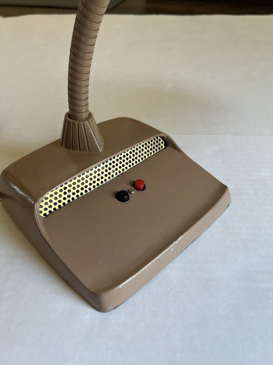 Vintage 60 MARKS Deluxe MCM Gooseneck Metal Desk Lamp Industrial Drafting Light - thriftgoblin