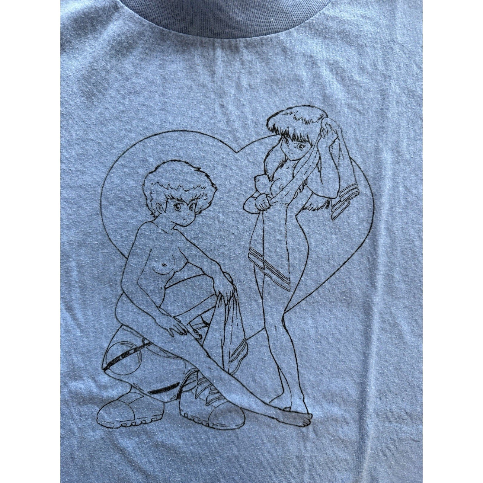 Vintage 80s Dirty Pair Anime T-Shirt XL Single Stitch – thriftgoblin
