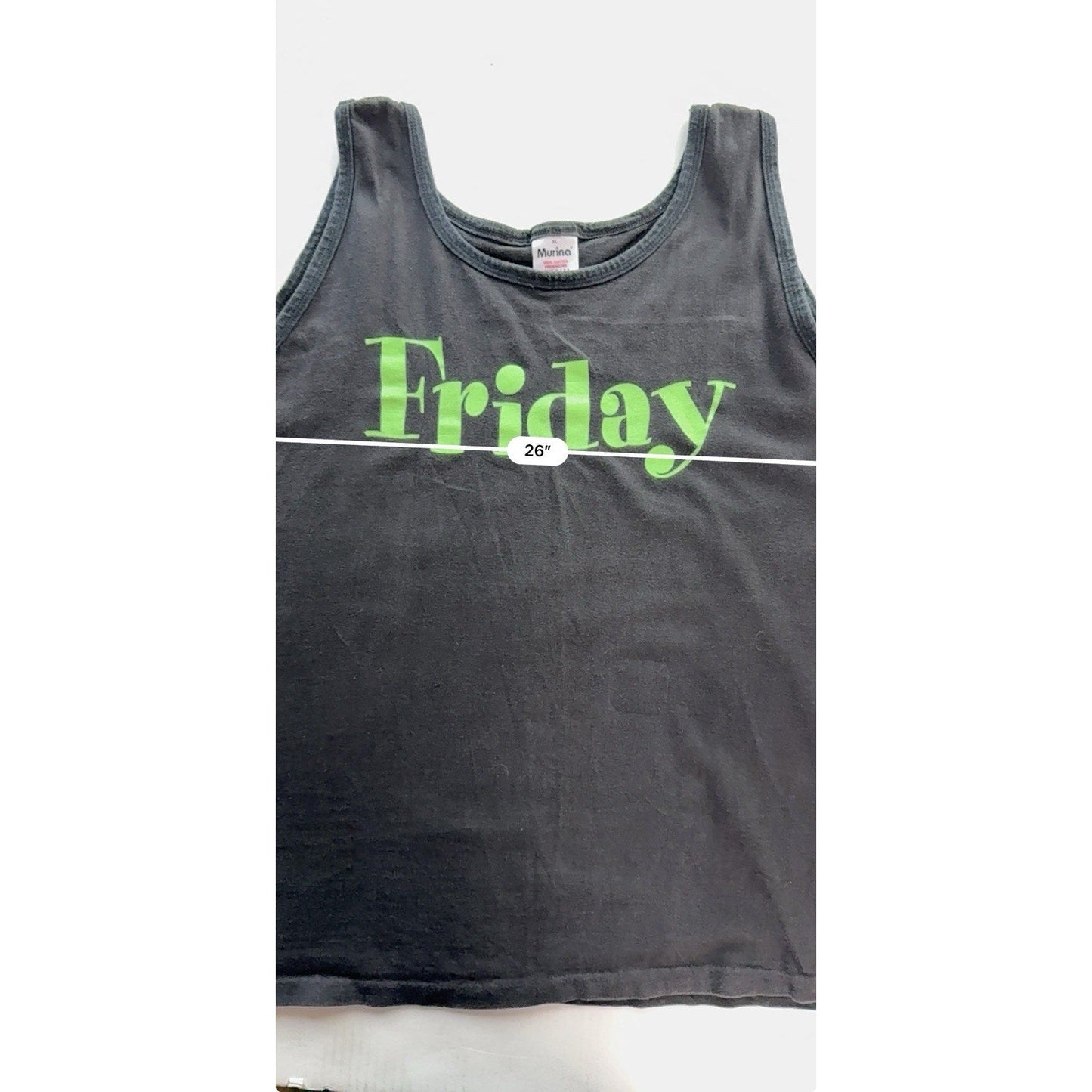 Vintage 90s Friday Movie Promo Tank Top Murina Single Stitch Made USA Men’s XL - thriftgoblin