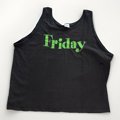 Vintage 90s Friday Movie Promo Tank Top Murina Single Stitch Made USA Men’s XL - thriftgoblin