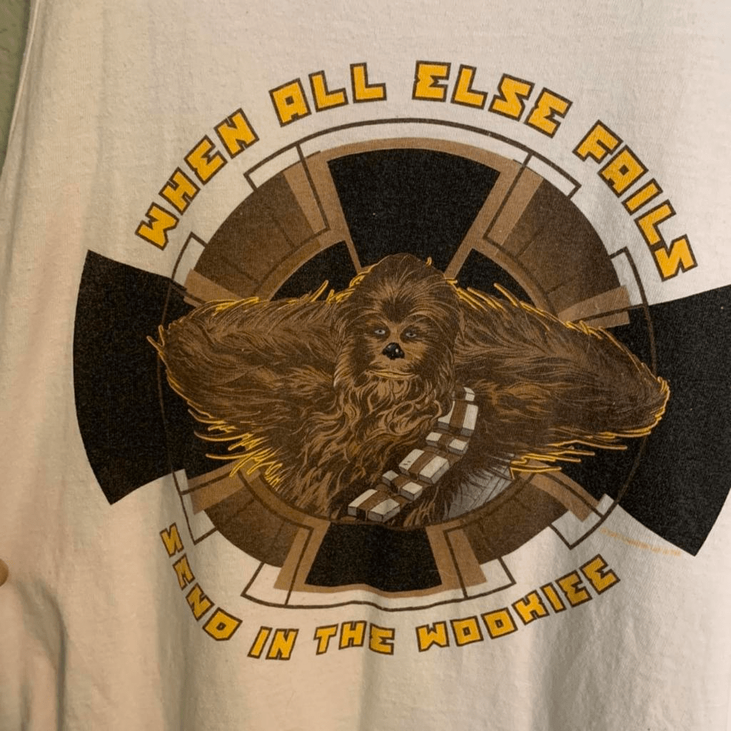 Vintage Disney Star Wars Chewbacca Tank Top - thriftgoblin
