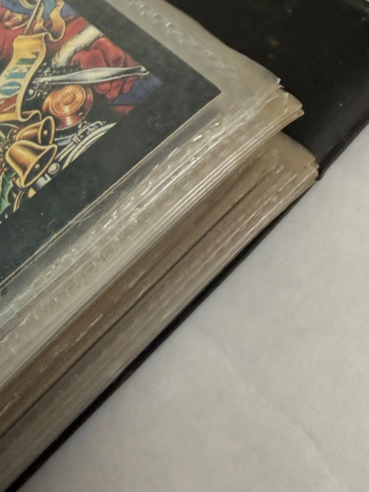 Vintage Fantasy Art Trading Card Binder Lot Heavy Metal Vallejo Hildebrandt Elmore Frazetta 42 Pages - Thrift GoblinTrading Card Lot