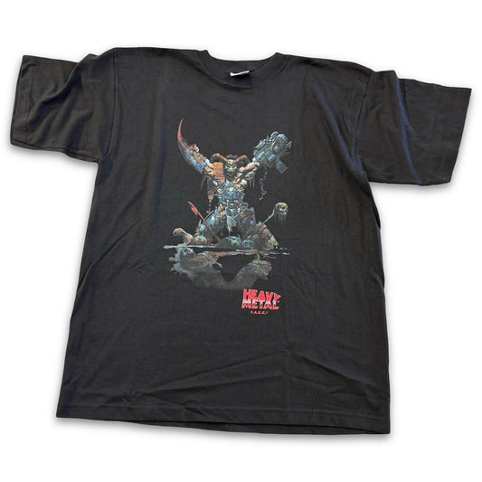 Vintage Heavy Metal FAKK 2 T-Shirt Comic Music Eye - Dye Tag Mens XL Graphic Top - thriftgoblin