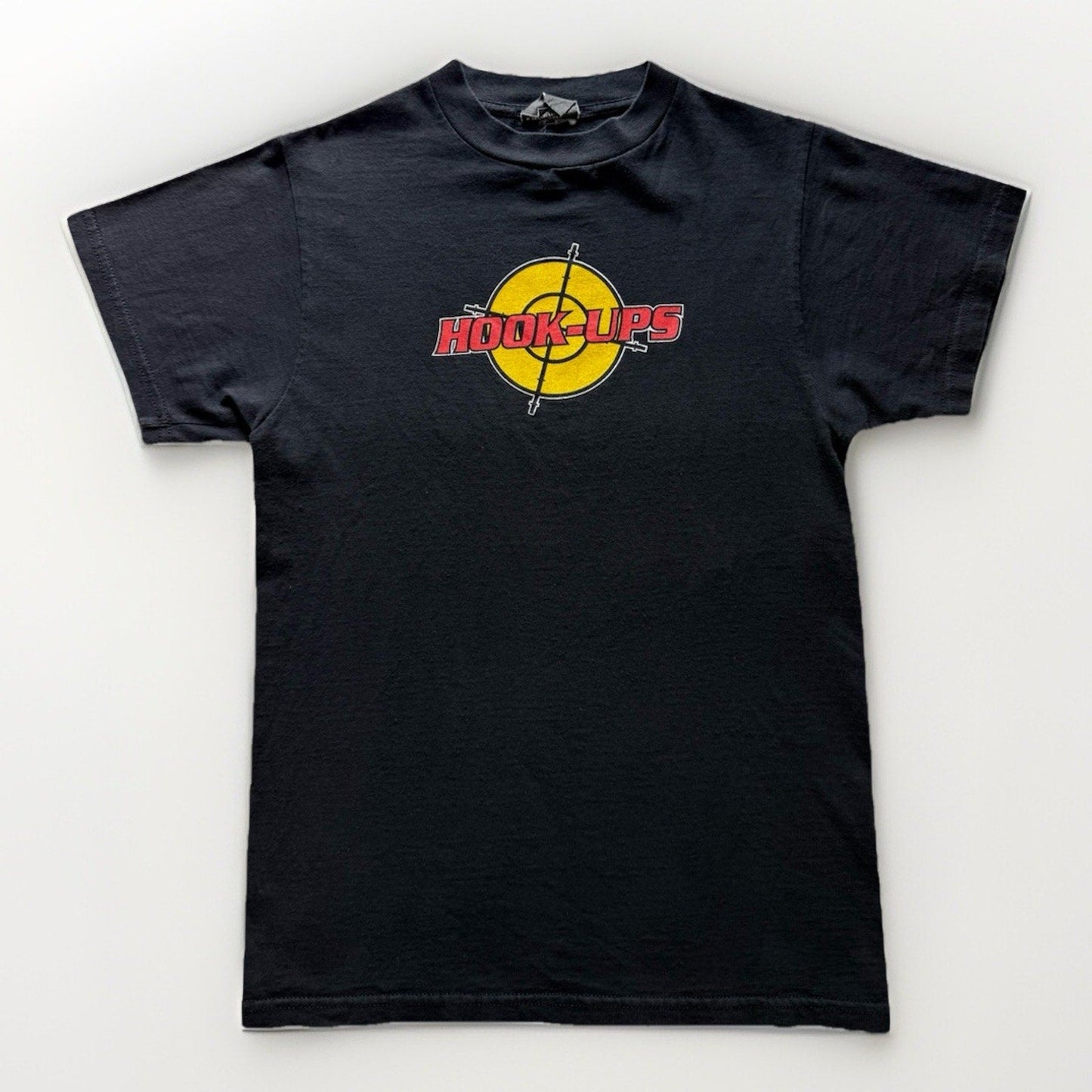 Vintage Hook - Ups Target Logo Black T-Shirt Size S 100% Cotton Skate Streetwear - thriftgoblin