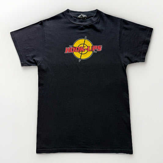 Vintage Hook - Ups Target Logo Black T-Shirt Size S 100% Cotton Skate Streetwear - thriftgoblin