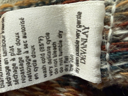 Vintage Lacoste Fair Isle Knit Sweater, Made in France, Size 6, Croc Embroidered