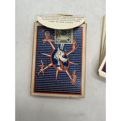 Vintage Models of All Nations Playing Cards Betty White Nude 9 of Hearts Lewd - thriftgoblin