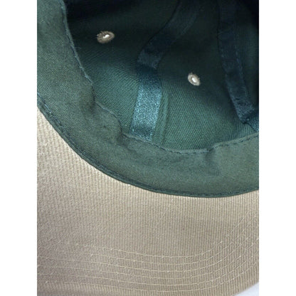 Vintage Mount Shasta Hat Forest Cap Souvenir Piece Att Headwear Camping Green - thriftgoblin
