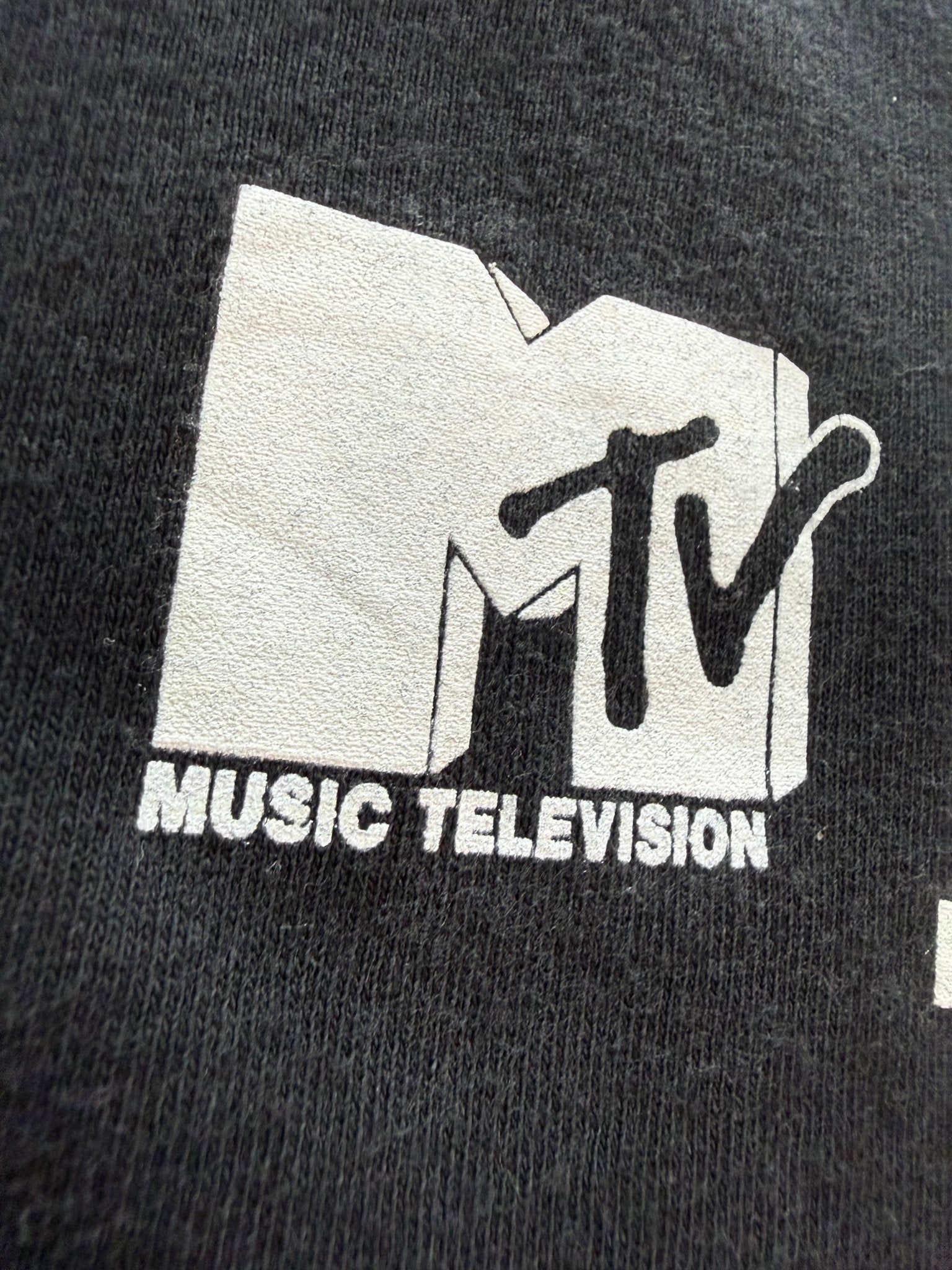 Vintage MTV 2001Jackass Tee All Sport Heavyweight Y2K Black M Music Television - thriftgoblinTee