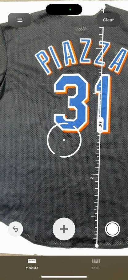 Vintage NEW YORK METS 31 PIAZZA MAJESTIC Authentic SHIRT JERSEY MLB BASEBALL - thriftgoblin